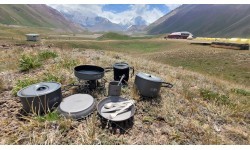 Origin Outdoors Cutlery Set 'Titanium'