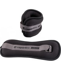 Ankle/Wrist Weights inSPORTline ON-X Neoprener 2 x 1.5 kg - Black