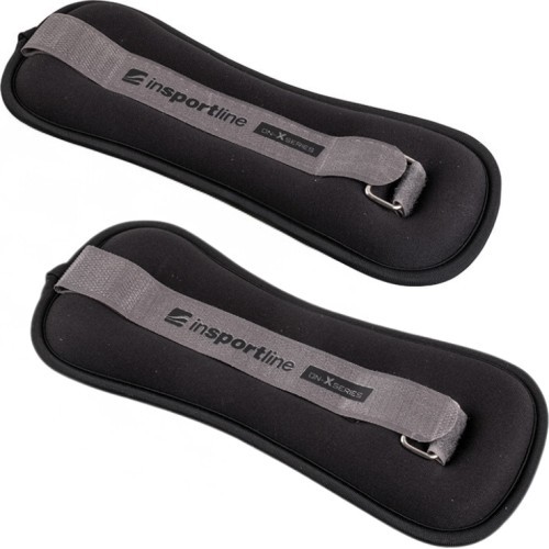 Ankle/Wrist Weights inSPORTline ON-X Neoprener 2 x 1.5 kg - Black