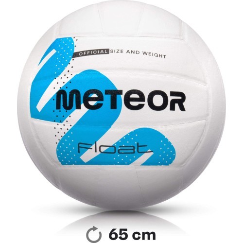 Tinklinio kamuolys Meteor PVC - Balta/mėlyna