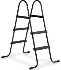 EXIT baseino kopėčios 60–90 cm rėmo aukščiui, juodos