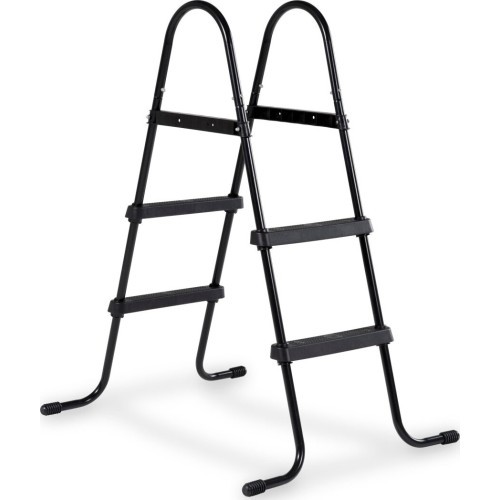 EXIT baseino kopėčios 60–90 cm rėmo aukščiui, juodos