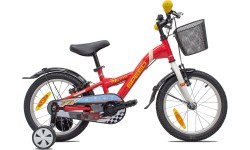 4KIDS Speed 16" Children's Bike, 1-Speed, 9.5" (24 cm), Red