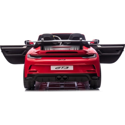 Elektromobilis Porsche 911 GT3 STRONG MP4, raudonas
