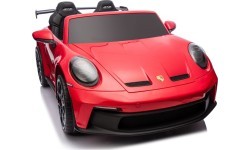 Elektromobilis Porsche 911 GT3 STRONG MP4, raudonas