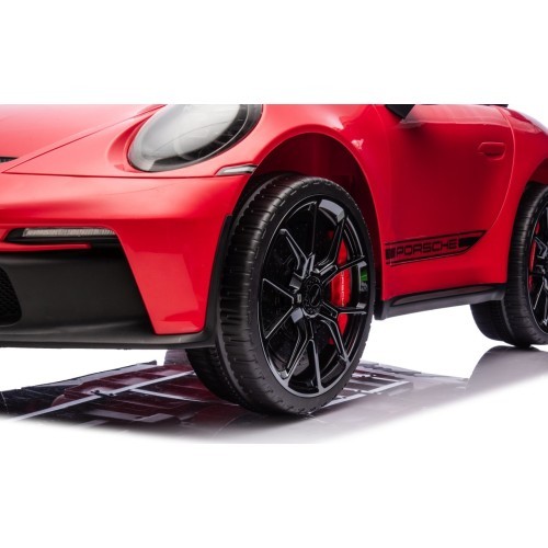 Elektromobilis Porsche 911 GT3 STRONG MP4, raudonas