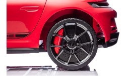 Elektromobilis Porsche 911 GT3 STRONG MP4, raudonas