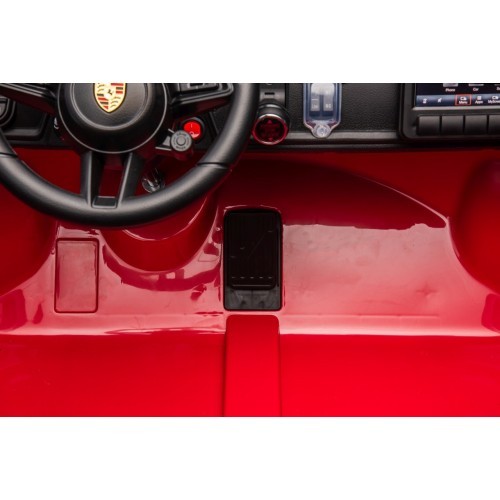 Elektromobilis Porsche 911 GT3 STRONG MP4, raudonas