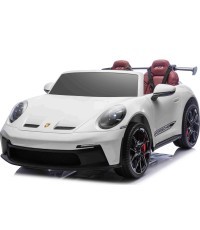 Elektromobilis Porsche 911 GT3 STRONG MP4, baltas