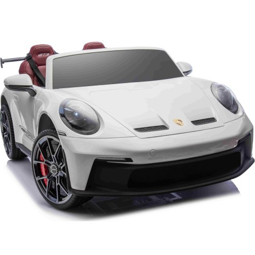 Elektromobilis Porsche 911 GT3 STRONG MP4, baltas