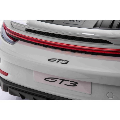 Elektromobilis Porsche 911 GT3 STRONG MP4, baltas