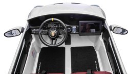 Elektromobilis Porsche 911 GT3 STRONG MP4, baltas