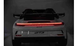 Elektromobilis Porsche 911 GT3 STRONG MP4, baltas