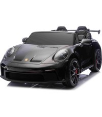 Elektromobilis Porsche 911 GT3 STRONG, juodas