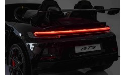 Elektromobilis Porsche 911 GT3 STRONG, juodas