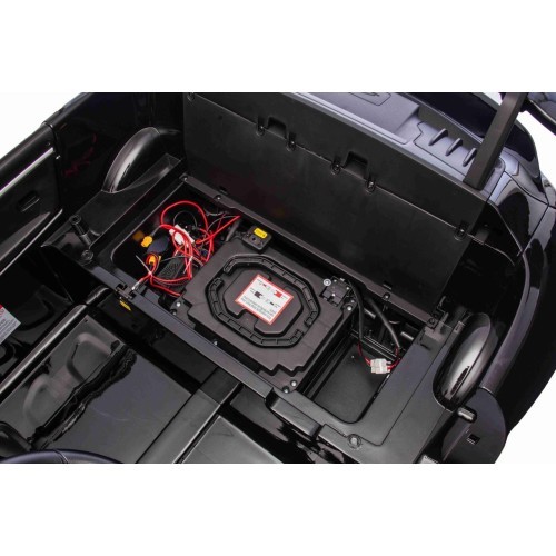Elektromobilis Porsche 911 GT3 STRONG, juodas