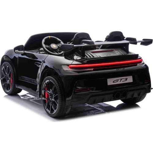Elektromobilis Porsche 911 GT3 STRONG, juodas
