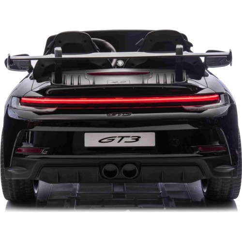 Elektromobilis Porsche 911 GT3 STRONG, juodas