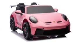 Elektromobilis Porsche 911 GT3, rožinis