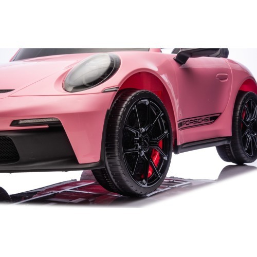 Elektromobilis Porsche 911 GT3, rožinis