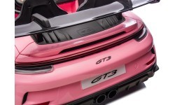 Электромобиль Porsche 911 GT3, розовый