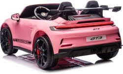 Elektromobilis Porsche 911 GT3, rožinis