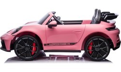 Электромобиль Porsche 911 GT3, розовый