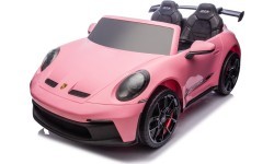 Elektromobilis Porsche 911 GT3 rožinis MP4
