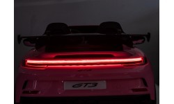 Elektromobilis Porsche 911 GT3 rožinis MP4