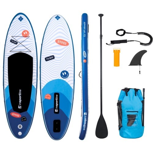 SUP-доска с аксессуарами inSPORTline Wavelet 9’6” - Синий
