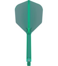 Оперения для дротиков Target K-Flex No.6 Short, 3 шт. - Зелёный