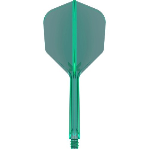 Smiginio plunksnos Target K-Flex No.6 Short, 3 vnt. - Žalia