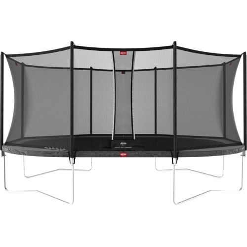 Батут BERG Grand Favorit Regular 520 серый + защитная сетка Comfort