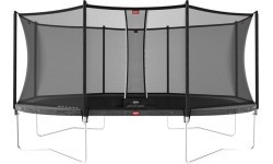 Батут BERG Grand Favorit Regular 520 серый + защитная сетка Comfort