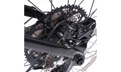 Visiškai pakabinamas kalnų elektrinis dviratis "Levit Svarog BF Overstep 630" 29"/27.5" - 2024 - Lime Black Pearl