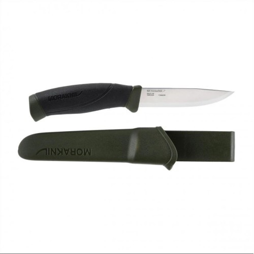 Нож Morakniv Companion MG, углеродистая сталь, оливковый