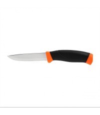 Нож Morakniv Companion F, серрейторный, нержавеющая сталь, оранжевый