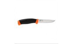 Нож Morakniv Companion F, серрейторный, нержавеющая сталь, оранжевый