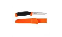 Нож Morakniv Companion F, серрейторный, нержавеющая сталь, оранжевый