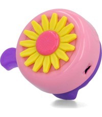 FISCHER Blume Bicycle Bell 80 mm (Pink)