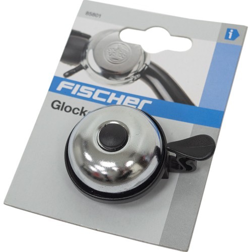 FISCHER bicycle bell 80 mm (silver)