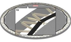 Защитная лента Flatground 430 (14 футов) для батута