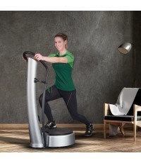 Вибрационная платформа VibroGym inSPORTline Lotos - Коричневый