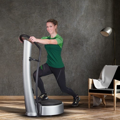 Vibration Platform VibroGym inSPORTline Lotos - Brown