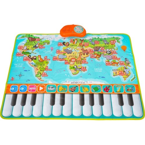 Keyboard Music Mat Animal World