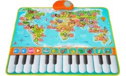 Keyboard Music Mat Animal World