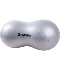 Žemės riešuto formos mankštos kamuolys inSPORTline P-Nut 50 cm - Pilka