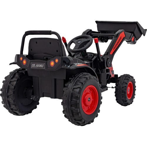 Vehicle Excavator Tractor Red