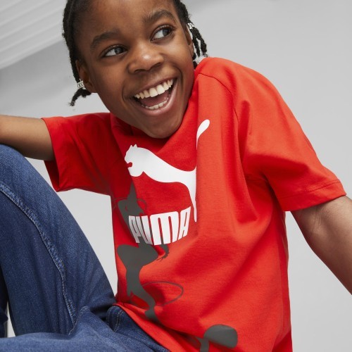 Puma X Miraculous Tee Red kids' T-shirt 538683 20