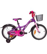 Велосипед 4KIDS Bubble 16", размер 10" (25,5 см), алюминий, фиолетовый